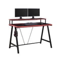 thumbnail image 1 of z-line designs series 1.5 performance desk 48"h, black, 1 of 5