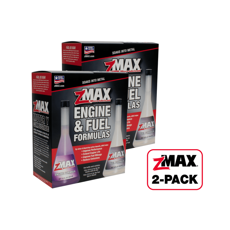 zMAX Engine & Fuel Formula Kit 12oz - 2 Pack - Walmart.com