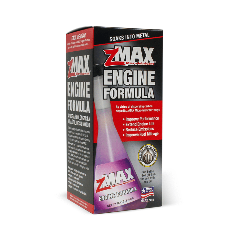 zMAX Micro-Lubricant Engine Treatment Formula, 12 oz or 354 ml