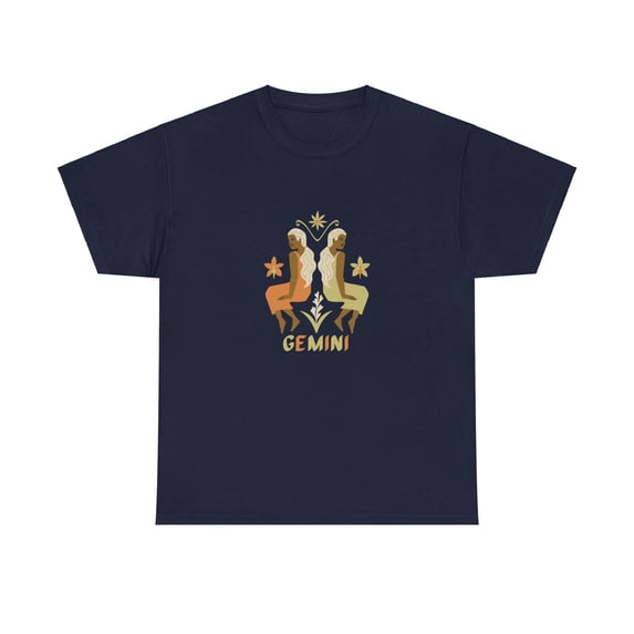zODIAC GEMINI Unisex Heavy Cotton Tee
