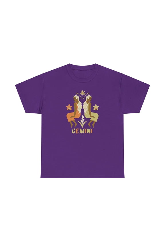 zODIAC GEMINI Unisex Heavy Cotton Tee