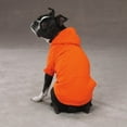 thumbnail image 1 of zack & zoey basic hoodie for dogs, 16" medium, jet black, 1 of 3