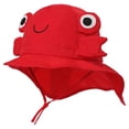 thumbnail image 1 of zaveiop Infant Sun Hat UPF 50+ UV Protection Hat Baby Summer Essentials, Duck Medium (Red, 1-2 Years), 1 of 6