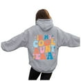 thumbnail image 1 of zaveiop Overstimulated Moms Club Sweatshirt for Women in My Cool Aunt Era Sweatshirts Crewneck Mama shirts Oversized Pullover Tops (Z6-Grey, M), 1 of 6