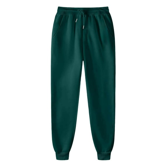 zaveiop Stretch Active Sweatpants Women Ultra Stretch Breathable Casual Comfy Fit Pant (Z-Dark Green, M)