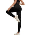 thumbnail image 1 of zaveiop Women's Butt Lifting Leggings Hidden Scrunch Butt Lifting Leggings Seamless High Waisted Workout Yoga Pants (Black, M), 1 of 8