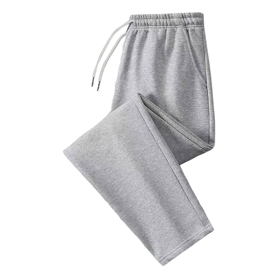 zaveiop Womens Fleece Lined Sweatpants–Warm Thick Womens Sweatpants with Pockets, Winter Pants for Women (Z1-Grey, 5XL)