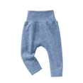 thumbnail image 1 of zbxnLI 1-3 Years Toddlers Kids Cotton Leggings Pants Elastic High Waist Fleece Bottoms Warm Comfy Soft Trousers, 1 of 2