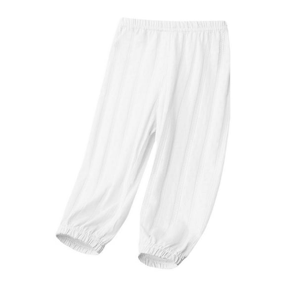 zbxnLI Baby Girls Boys Pants Cotton Joggers Elastic Waist Breathable Sweatpants Toddler Long Pants