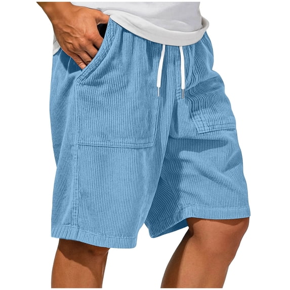 zbxnLI Big and Tall Men's Shorts Breathable Pant Basketable Sport Short Pant Elastic Waist Drawstring Trouser