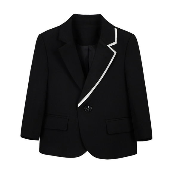 zbxnLI Boys Blazer Suit Jacket Kids Wedding Dress Suits Jacket Boys Party School Uniform Tops