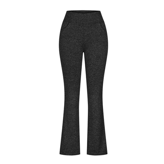 zbxnLI Flare Legging for Women Plus Size Sport Yoga Pant Stretchy High Waisted Leggings Lounge Spring Outfits