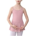 thumbnail image 1 of zbxnLI Girls Ballet Leotards Camisoles Dance Training Leotard Performance Dancewear Mini Skirts, 1 of 6