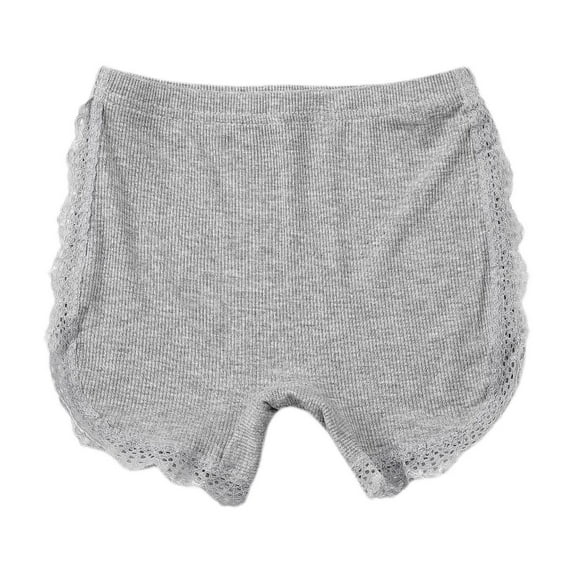 zbxnLI Girls Biker Shorts Lace Trim Cute Shorts Under Dress Shorts Elastic Waist Dance Shorts Little Girls