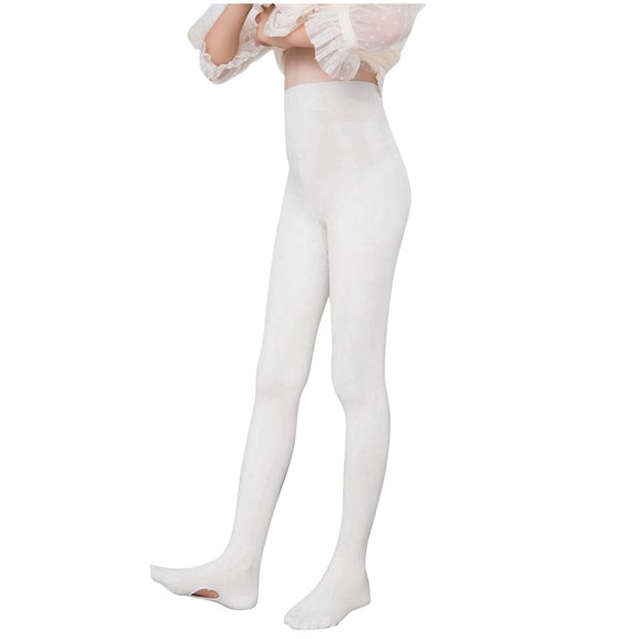 zbxnLI Girls Dance Tights Seamless Footed Leggings Cotton Stockings for Kids Girls Stretch Soft Socks