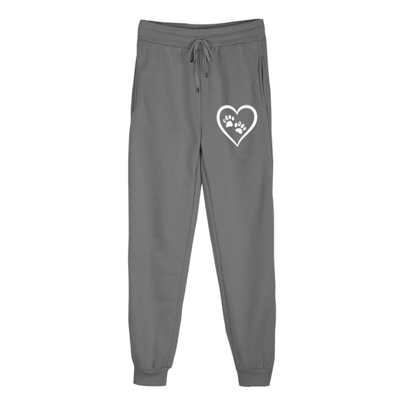zbxnLI Graphic Women Sweatpants Elastic Waist Drawstring Sweatpant Casual Athletic Joggers Pants with Pockets