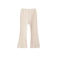 thumbnail image 1 of zbxnLI Kids Girls Flare Leg Pants Stretch Ribbed Bootcut Pants Elastic Waist Bell Bottoms Long Pants, 1 of 5