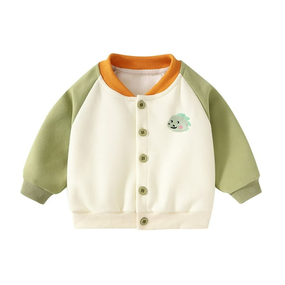 zbxnLI Kids Toddler Baby Boys Casual Jacket Spring Fall Clothes Little Boys Button down Outerwear