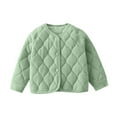 thumbnail image 1 of zbxnLI Kids Toddler Boys Girls Jacket Cotton Casual Long Sleeve Fall Winter Outerwear Jackets Warm Clothes, 1 of 6