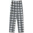 thumbnail image 1 of zbxnLI L-4XL Women's Pajama Pants Elastic Waist Wide Leg Comfy Loose Lounge Pj Sleep Pants for Women, 1 of 2