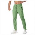 thumbnail image 1 of zbxnLI Men's Athletic Track Pants Quick Dry Sweatpants Drawstring Elastic Waist Tapered Leg Running Pants, 1 of 6