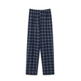 thumbnail image 1 of zbxnLI Men's Big and Tall Pajama Pants Plaid Print Lounge Pants Comfy Pj Bottoms Sleep Pants for Men, 1 of 3