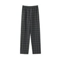 thumbnail image 1 of zbxnLI Men's Big and Tall Pajama Pants Plaid Print Lounge Pants Comfy Pj Bottoms Sleep Pants for Men, 1 of 3