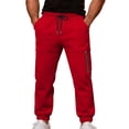 thumbnail image 1 of zbxnLI Men's Joggers Sweatpants Straight Leg Plus Size Pant Drawstring Sweatpant Sport Workout Pant with Pockets, 1 of 7