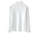 thumbnail image 1 of zbxnLI Men's Turtleneck Long Sleeve Shirts Big and Tall T-Shirts for Men Plain Basic Tee Pullover Shirts, 1 of 2
