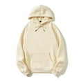 thumbnail image 1 of zbxnLI Mens Big & Tall Hoodie Tops Hooded Long Sleeve Drawstring Loose Sweatshirts Pullovers with Pockets, 1 of 8