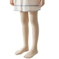 thumbnail image 1 of zbxnLI Toddler Baby Girls Cotton Tights Knit Bottom Stocking School Uniform Full Length Pantyhose Leggings, 1 of 3