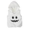 thumbnail image 1 of zbxnLI Toddler Baby Halloween Clothes Hooded Fleece Vests Sleeveless Sherpa Sweatshirts Pullover Tops, 1 of 8