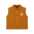 thumbnail image 1 of zbxnLI Toddler Baby Sherpa Fleece Vest Sleeveless Warm Winter Waistcoats Kids Boys Girls Outwear Vests, 1 of 5