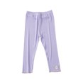 thumbnail image 1 of zbxnLI Toddler Girls Capri Leggings for Kids 3/4 Pants Girls Elastic Waist Cropped Leggings, 1 of 6