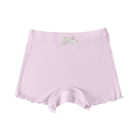 zbxnLI Toddler Girls Shorts Under Dress Bowknot Elastic Waist Biker Shorts for Little Girls 3-10 Years