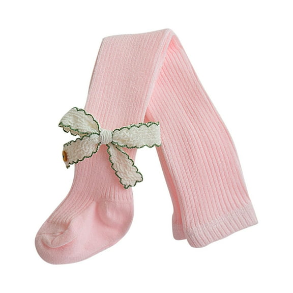 zbxnLI Toddler Girls Tights Cotton Knit Warm Footed Leggings Little Girl Pantyhose Stockings Pants