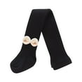 thumbnail image 1 of zbxnLI Toddler Little Girls Cotton Tights Kids Girls Winter Thick Knit Leggings Pantyhose Stockings with Bows, 1 of 3