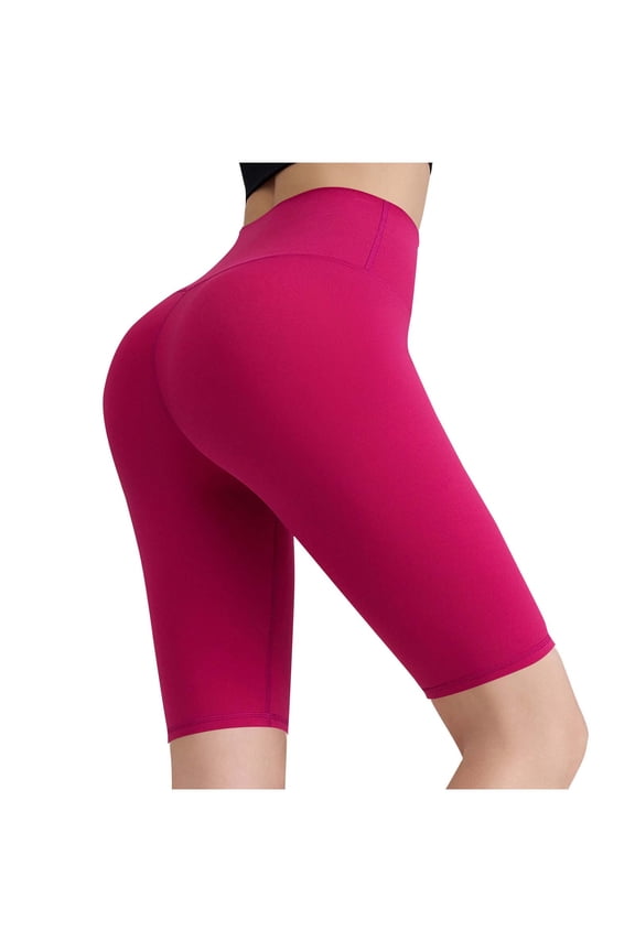 Women's High Waist Biker Shorts Stretch Yoga Gym Workout Running Athletic Activewear Shorts for Women
