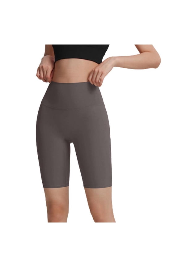 Women's High Waisted Biker Shorts Stretch Yoga Running Workout Athletic Gym Comfortable Activewear Shorts