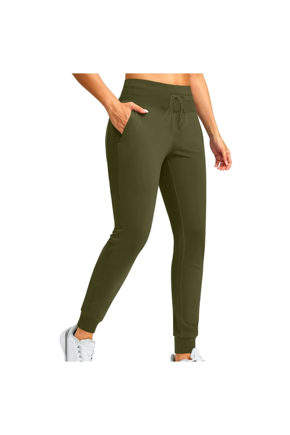 Women's Joggers Sweatpants with Pocket Running Hiking Pants Winter Warm Thermal Tight Athletic Sweatpants