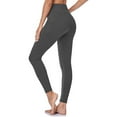 thumbnail image 1 of zbxnLI Women's Leggings Side Pockets Ladies High Waist Yoga Pants Seamless Stretch Workout Gym Leggings, 1 of 3