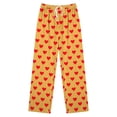 thumbnail image 1 of zbxnLI Women's Lounge Pants Heart Printed Wide Leg Casual Pajama Pants for Women Loose Soft Sleep Pants, 1 of 6