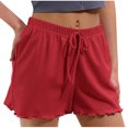 thumbnail image 1 of zbxnLI Women's Pajama Shorts Elastic Waist Casual Lounge Shorts Comfy Pj Bottoms Sleep Shorts, 1 of 7