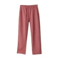 thumbnail image 1 of zbxnLI Women's Pj Lounge Pants Elastic Waist Soft Pajama Pants Comfy Bottoms Sleep Pants for Women, 1 of 7