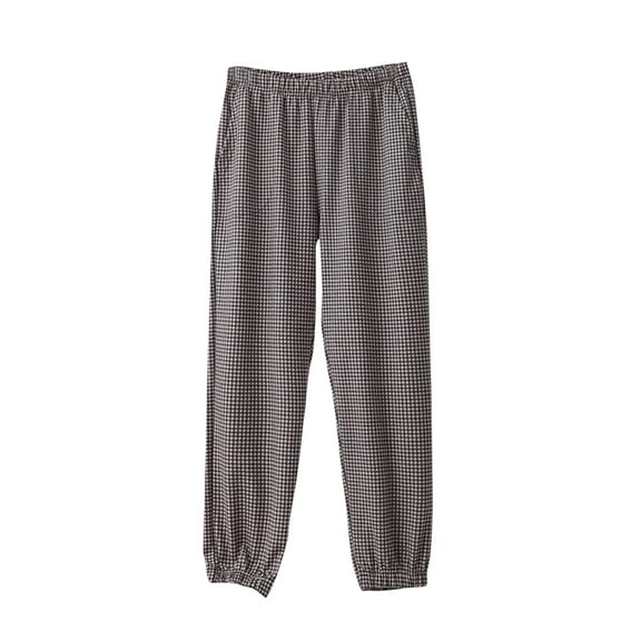 zbxnLI Women's Pj Lounge Pants Elastic Waist Soft Pajama Pants Comfy Bottoms Sleep Pants for Women