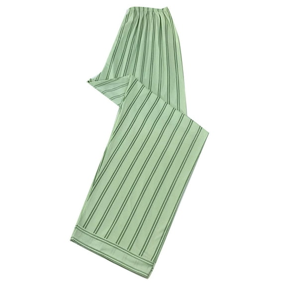 zbxnLI Women's Pj Pajama Pants Elastic Waist Wide Leg Lounge Pants Comfy Sleep Pants Sleepwear