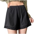 thumbnail image 1 of zbxnLI Women's Shorts Under Dress Elastic Waist Loose Casual Summer Yoga Workout Shorts for Ladies, 1 of 6