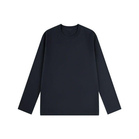 zbxnLI Womens Basic Long Sleeve Tee Shirts Solid Color Casual Loose Classic T-Shirt Plain Tops for Women