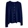 thumbnail image 1 of zbxnLI Womens Cardigan Sweaters Spring Fall Long Sleeve Open Front Cable Knit Cardigans for Women, 1 of 3