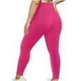 thumbnail image 1 of zbxnLI Womens Plus Size Leggings Butt Lift Seamless Workout Yoga Pants Stretch Compression Leggings, 1 of 7